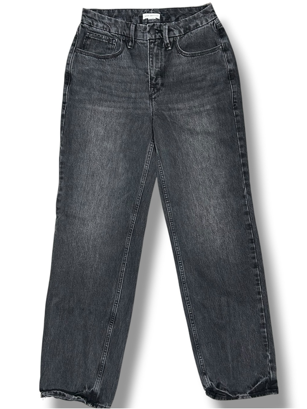 Good American Good 90's Baggy Straight Leg Jeans - Picture 3 of 8